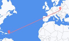 Flights from San Juan, the United States to Kraków, Poland