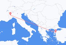 Vluchten van Turijn naar Edremit