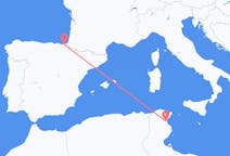 Рейсы из Энфиды, Тунис в Сан-Себастьян, Испания