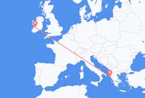 Flyrejser fra Shannon til Korfu