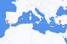 Flyreiser fra Faro-distriktet, til Antalya