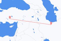 Flyreiser fra Teheran, til Konya