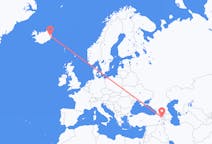 Flights from from Yerevan to Egilsstaðir
