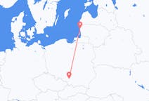 Flug frá Palanga, Litháen til Katowice, Póllandi
