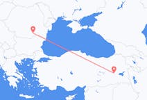 Flyreiser fra Mus, Tyrkia til București, Romania