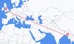 Flights from Ann, Myanmar (Burma) to Bristol, the United Kingdom