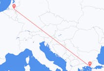 出发地 荷兰埃因霍温目的地 希腊亞歷山德魯波利斯的航班
