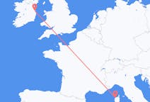 Flyg från Dublin, Irland till Calvi, Frankrike