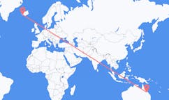เที่ยวบิน จาก โมรันบาห์, ออสเตรเลีย ไปยัง เรคยาวิก, ไอซ์แลนด์