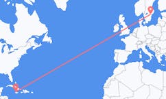 Flights from from Montego Bay to Norrköping