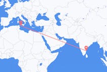 Vluchten van Chennai naar Pantelleria