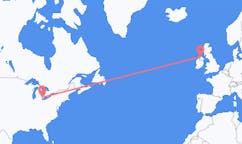 出发地 加拿大温莎前往北爱尔兰的德里的航班