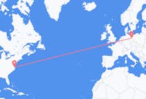 Flyrejser fra Norfolk til Berlin