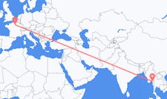 Flights from Mawlamyine to Paris