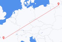 Loty z Bergerac, Francja do Wilno, Litwa