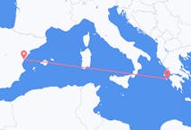 Flyg från Zakynthos Island, Grekland till Castelló de la Plana, Grekland