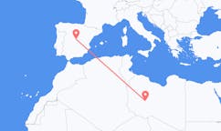 Flights from Sabha, Libya to Madrid, Spain