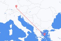 Flyg från München till Skyros