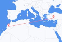 出发地 摩洛哥出发地 马拉喀什目的地 土耳其科尼亞的航班