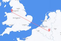 Flights from Liège, Belgium to Liverpool, the United Kingdom