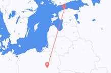 Flyreiser fra Warszawa, til Tallinn