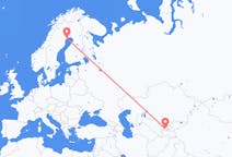 Flights from Khujand to Luleå