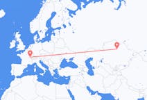 Flights from Nur-Sultan, Kazakhstan to Dole, France