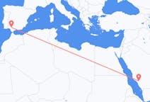 Flyg från Al Bahah, Saudiarabien till Sevilla, Spanien