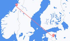 Flights from the city of Namsos to the city of Tartu