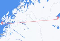 Flüge von der Stadt Svolvær in die Stadt Ivalo