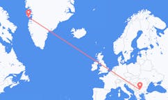Fly fra Sofia til Qeqertarsuaq