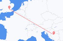 Flyrejser fra Banja Luka til London