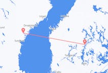 Flights from Jyväskylä, Finland to Kramfors Municipality, Sweden