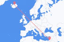 Flights from Amman to Akureyri