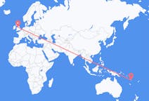 Flyg från Luganville, Vanuatu till Manchester, Vanuatu