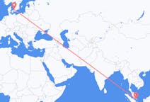 Flights from Johor Bahru, Malaysia to Ängelholm, Sweden