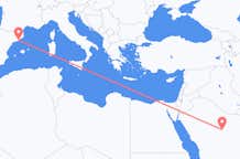 Flights from Al-Qassim Region to Barcelona