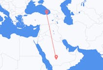 Flights from Wadi ad-Dawasir, Saudi Arabia to Trabzon, Turkey