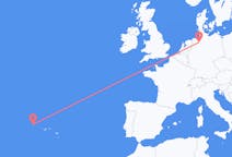 Flights from Flores Island, Portugal to Bremen, Germany