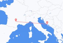 Flyrejser fra Rodez til Split