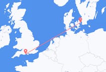 出发地 丹麦出发地 哥本哈根前往英格兰的伯恩茅斯的航班