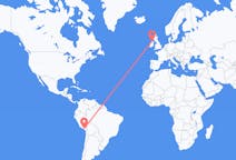 Flyreiser fra Arequipa, Peru til Derry, Nord-Irland