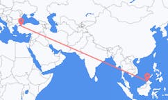 Flights from Kota Kinabalu, Malaysia to Bursa, Turkey