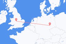 Flyreiser fra Leipzig, Tyskland til Birmingham, England