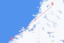 Fly fra Hemavan til Ålesund