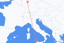 Flyreiser fra Frankfurt, Tyskland til Trapani, Italia