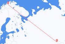 Flights from Kurgan, Kurgan Oblast, Russia to Alta, Norway
