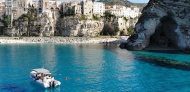 private boat tour with skipper from Tropea to Capo Vaticano