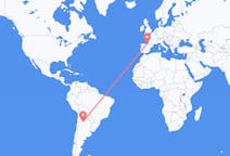 Flyg från Tucumán, Argentina till Bilbao, Spanien