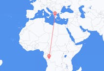 Flyrejser fra Kinshasa, Den Demokratiske Republik Congo til Patras, Grækenland